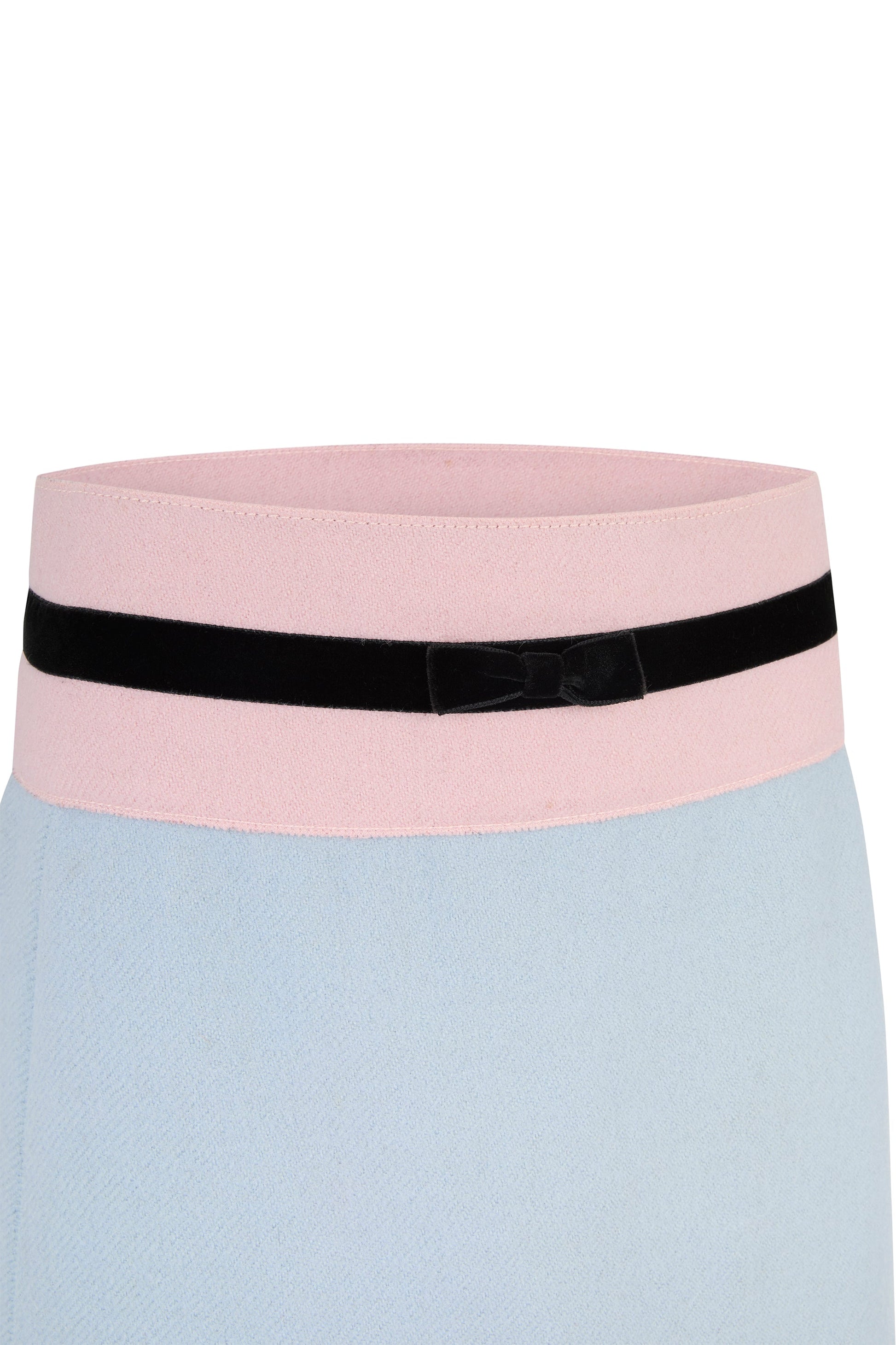 Vintage 2000's Miu Miu Wool Bow Skirt