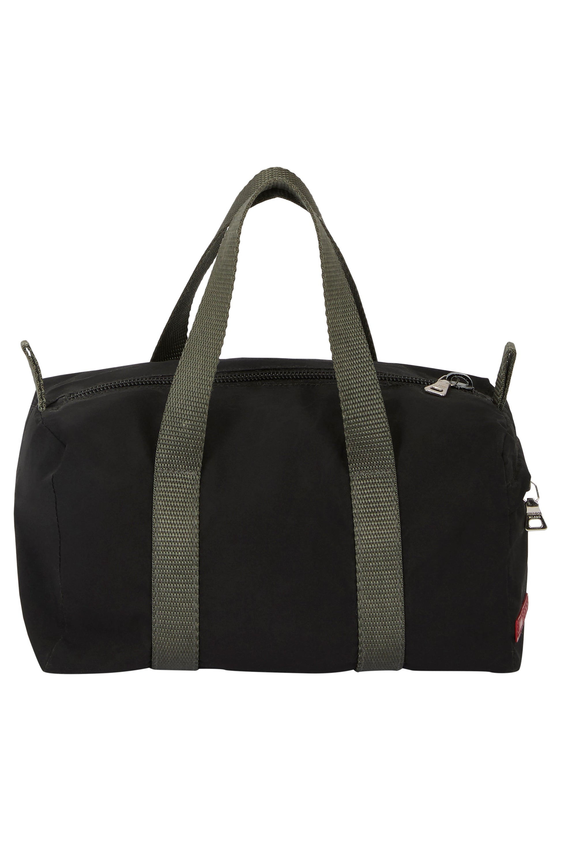 Vintage 2000's Prada Black Nylon Mini Duffle Tote - Image 3