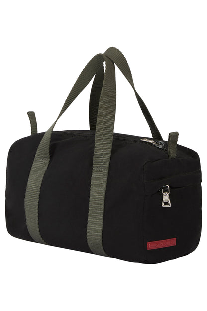 Vintage 2000's Prada Black Nylon Mini Duffle Tote - Image 4
