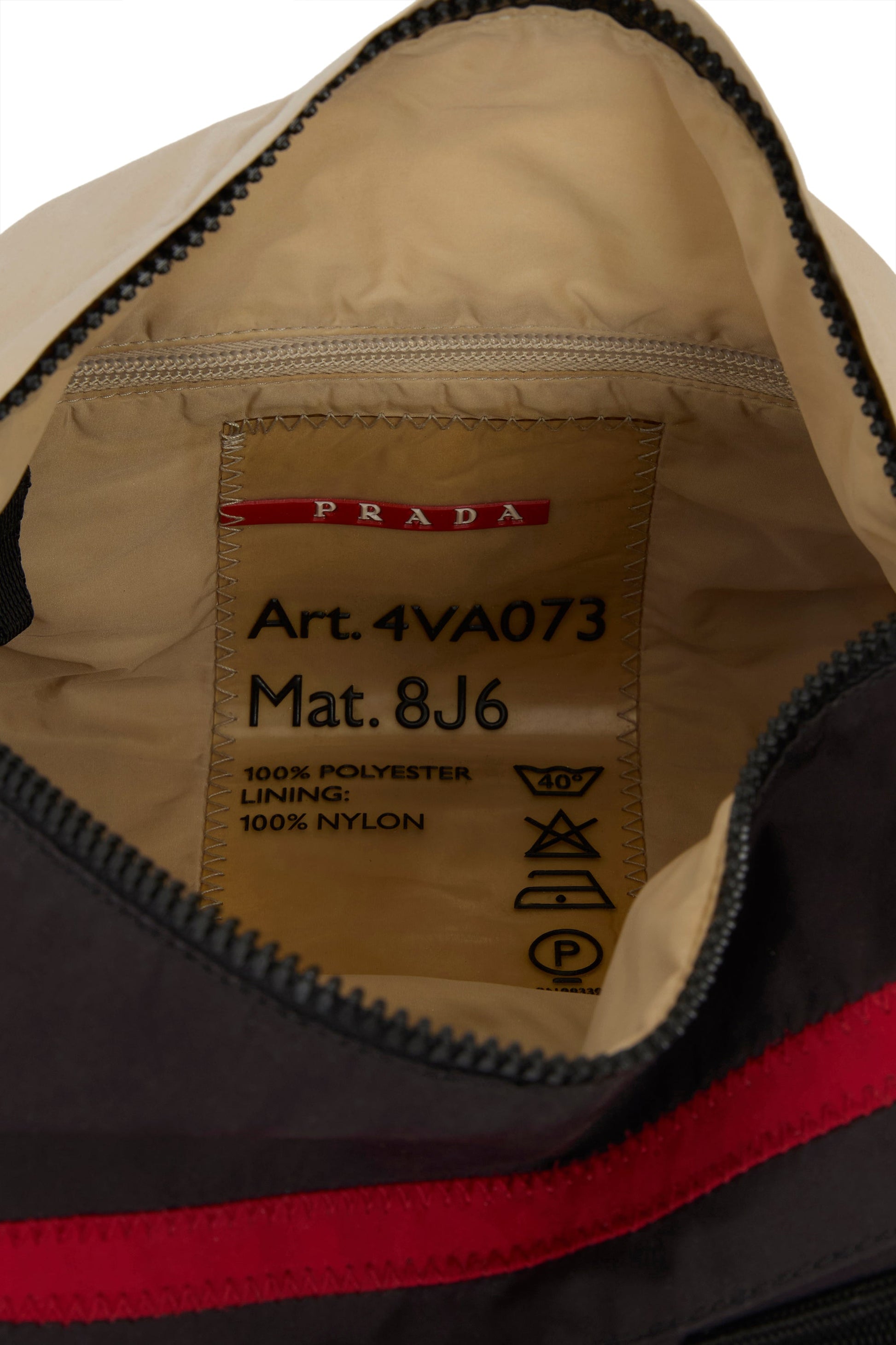 Vintage 2000's Prada Two Tones Mini Duffle Tote - Image 3