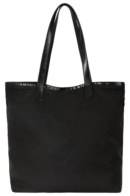Vintage 2000's Prada Black Nylon Tote - Image 2