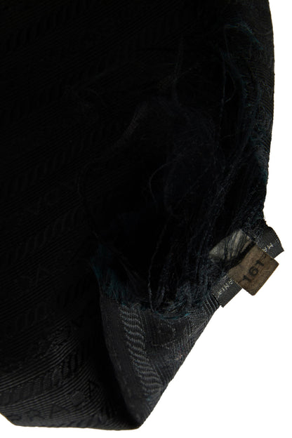 Vintage 2000's Prada Black Nylon Tote - Image 5