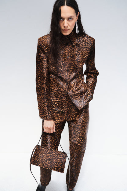 Jagger Blouse in Leopard - Image 4