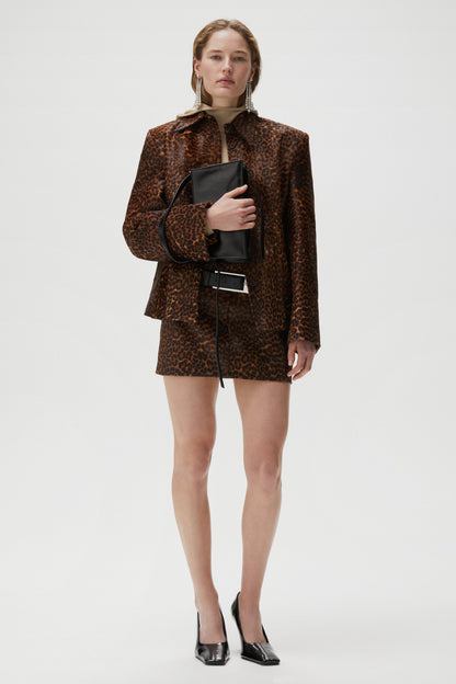 Jagger Blouse in Leopard - Image 3