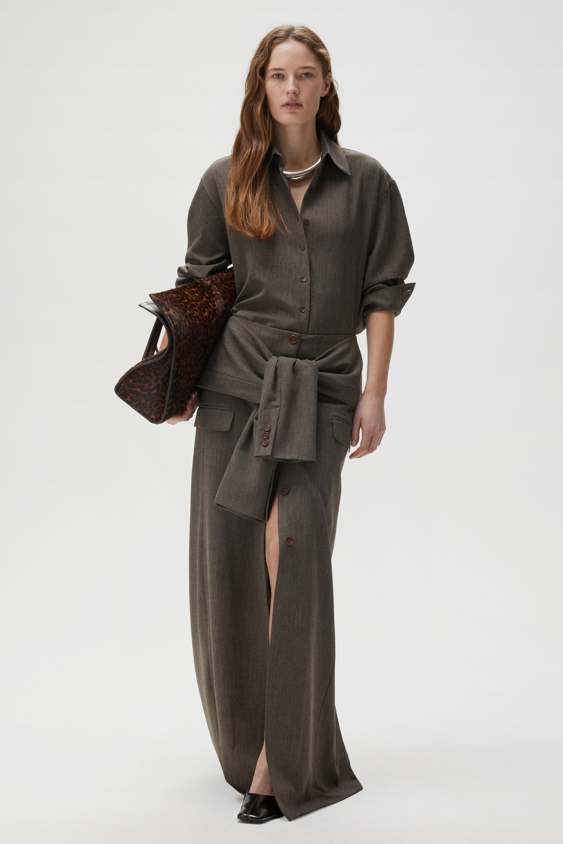 Deren Blouse in Tobacco - Image 5