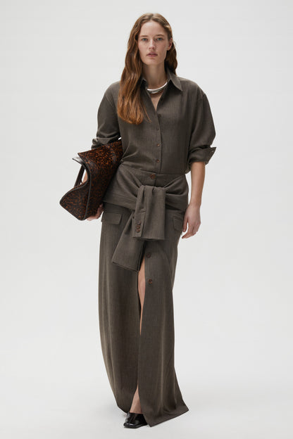 Deren Blouse in Tobacco - Image 5