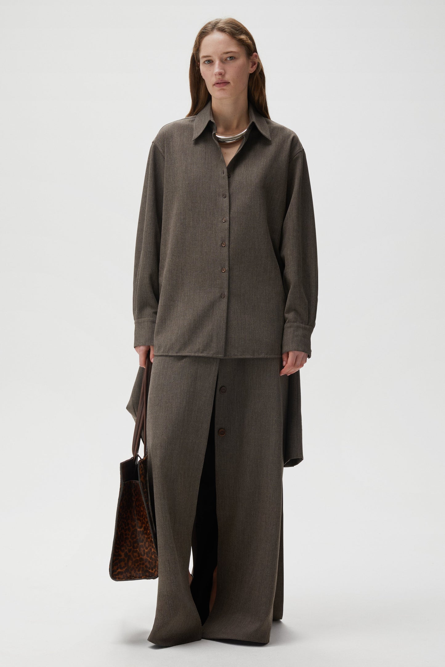 Deren Blouse in Tobacco - Image 2