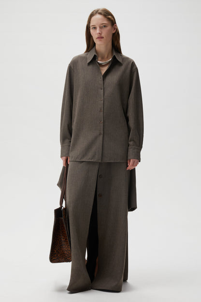 Deren Blouse in Tobacco - Image 2