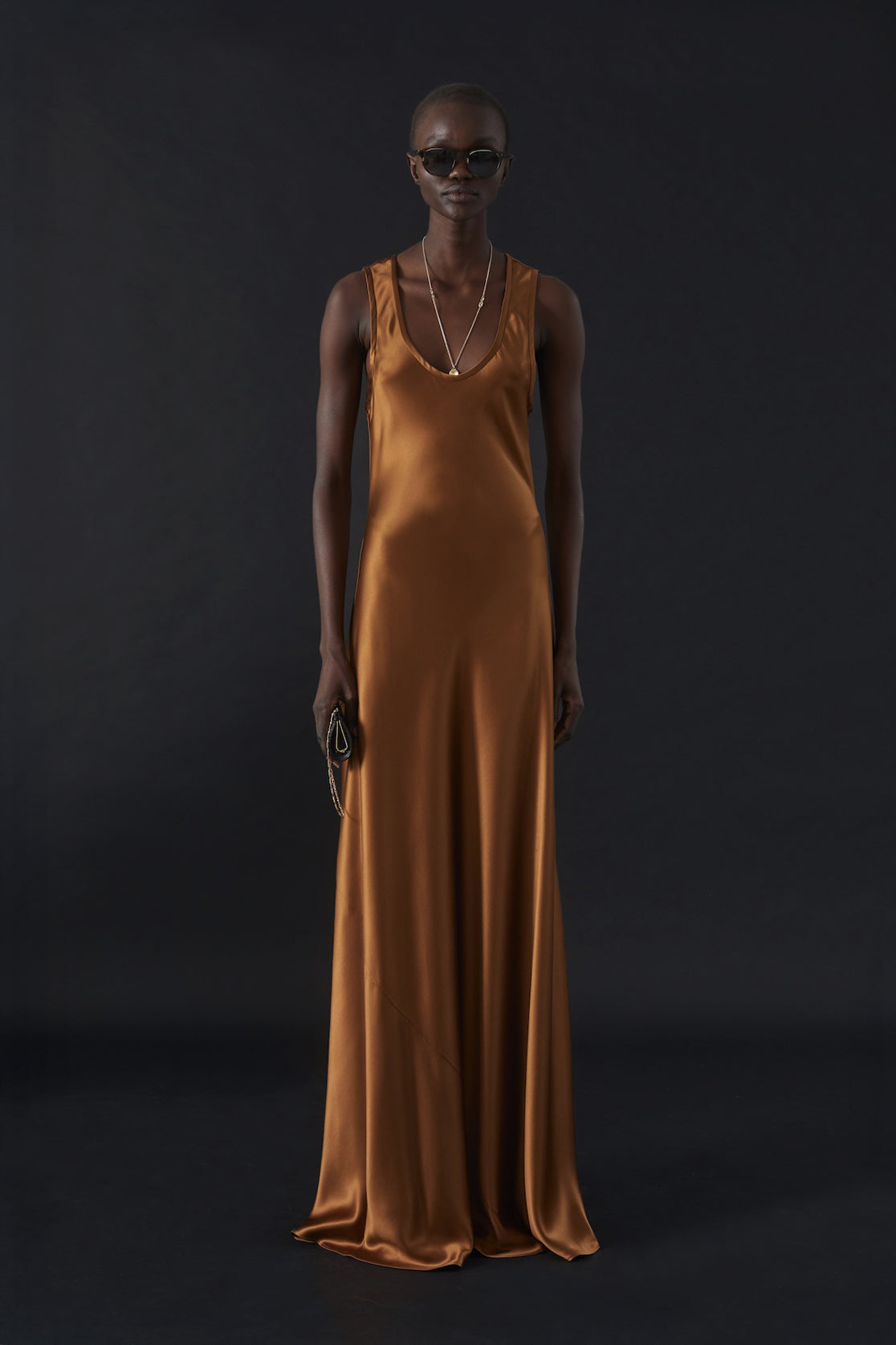 Margot Dress in Burnt Sienna