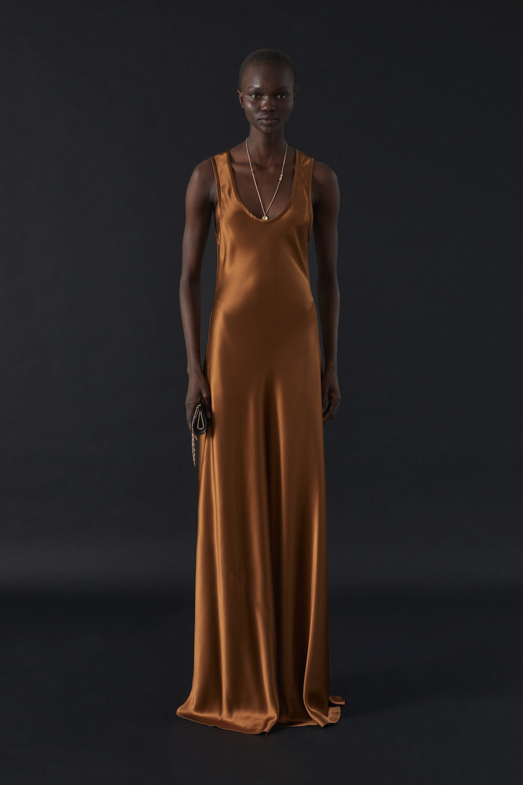 Margot Dress in Burnt Sienna - Image 7