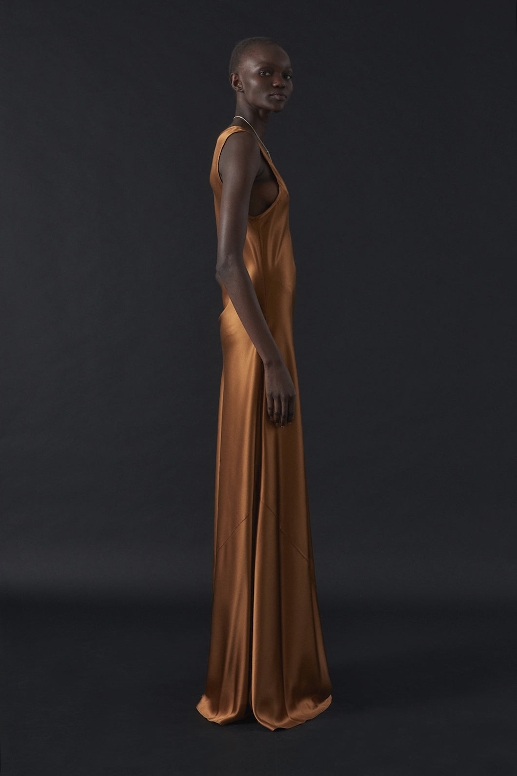 Margot Dress in Burnt Sienna - Image 6