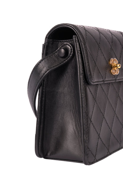 Vintage Chanel 1997 Lambskin Mini Flap Box Bag - Image 2